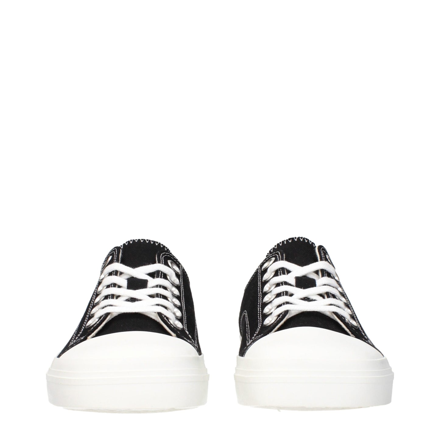 Moschino Black Fabric Low Tops - Stylish Statement Sneakers
