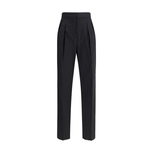 Max Mara Sesamo Pants - Timeless Elegance in Pure Wool