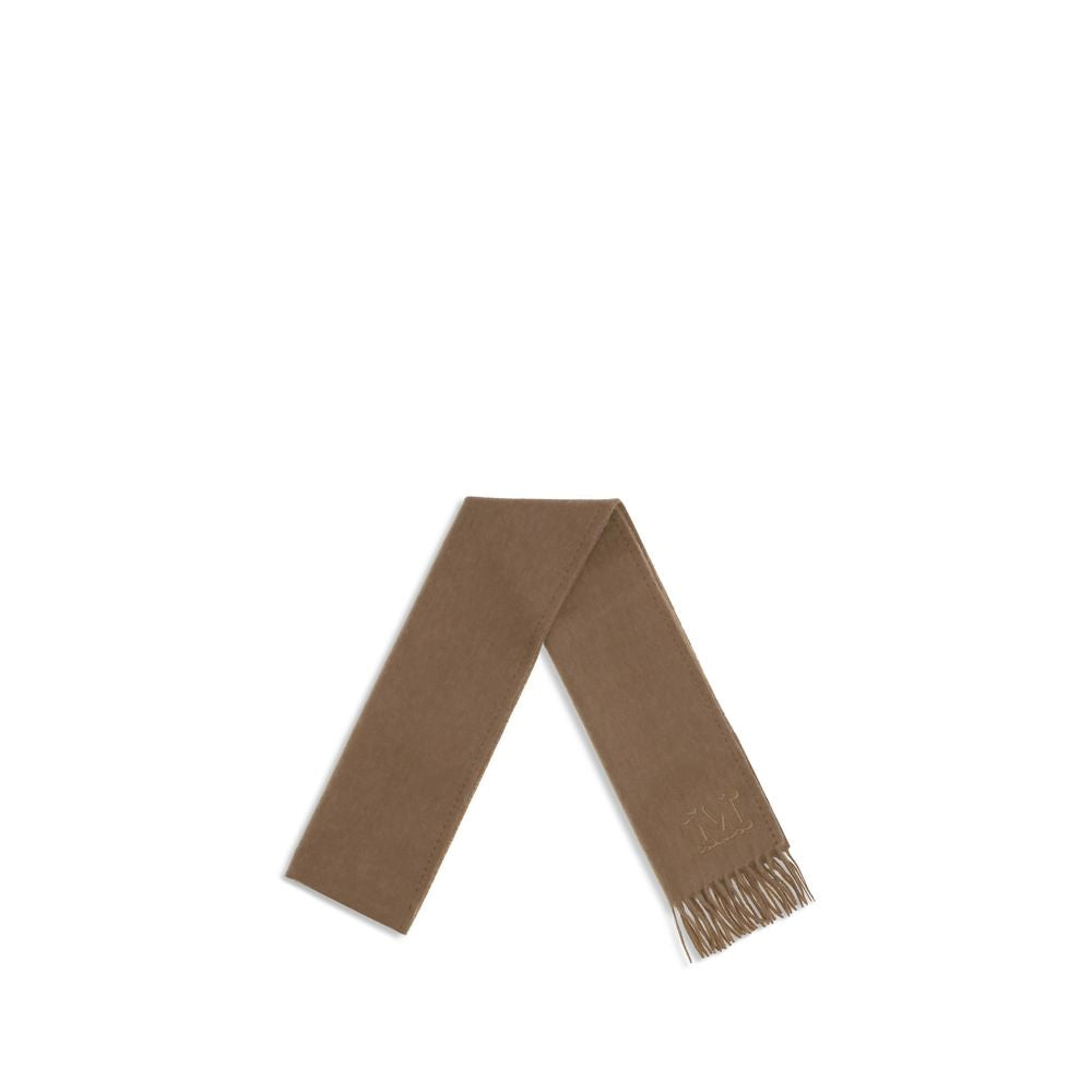 Max Mara Camel Scarf in Pure Sable Cashmere