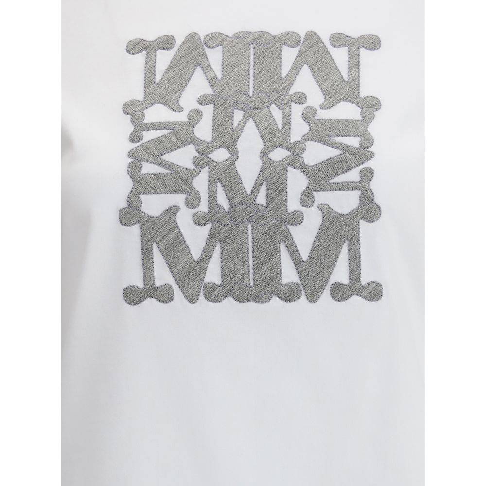 Max Mara Embroidered Monogram T-Shirt