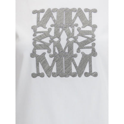 Max Mara Embroidered Monogram T-Shirt