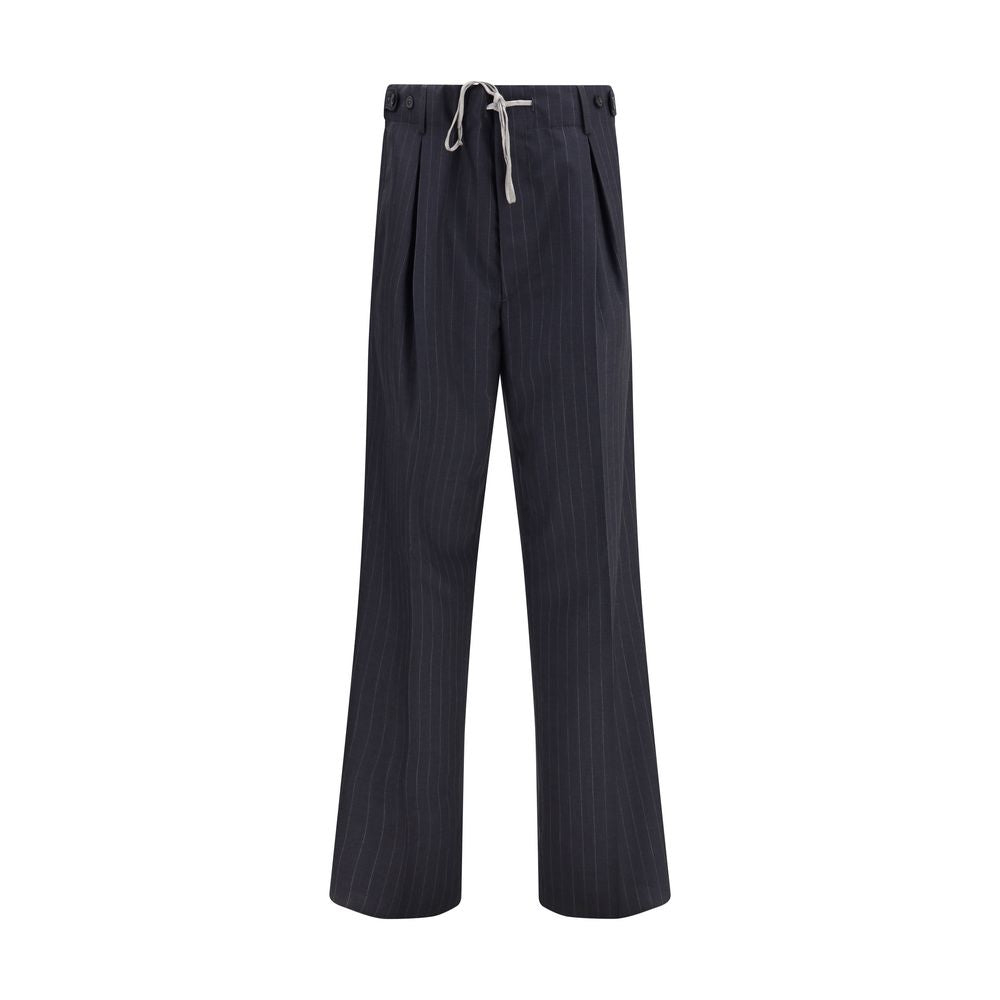 Maison Margiela Pinstripe Wool Trousers