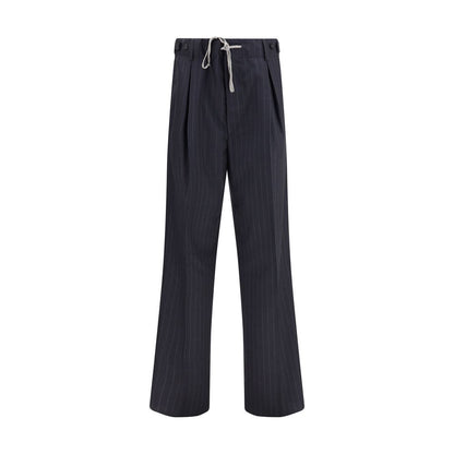 Maison Margiela Pinstripe Wool Trousers