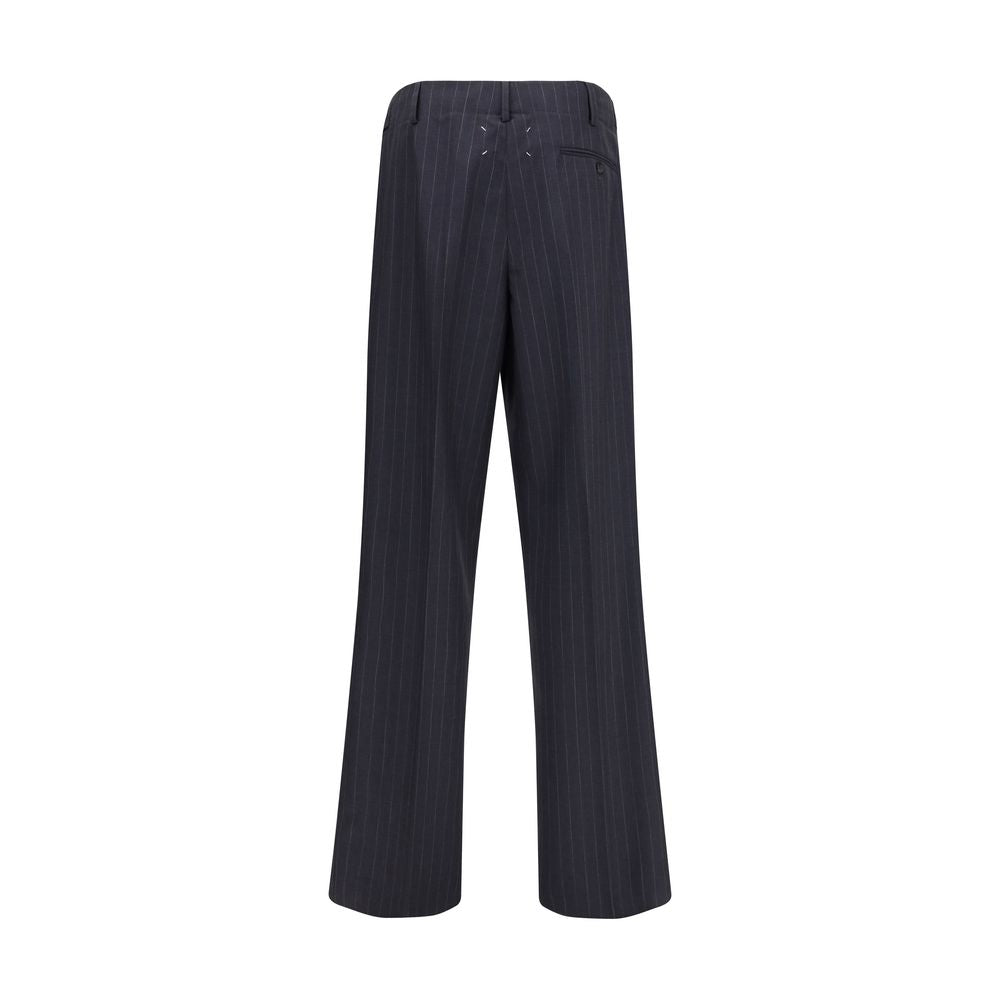 Maison Margiela Pinstripe Wool Trousers