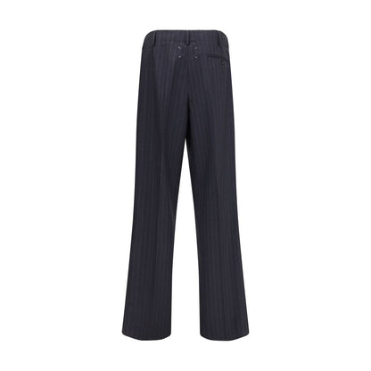 Maison Margiela Pinstripe Wool Trousers