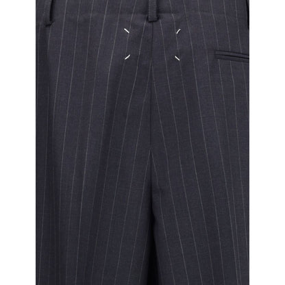 Maison Margiela Pinstripe Wool Trousers