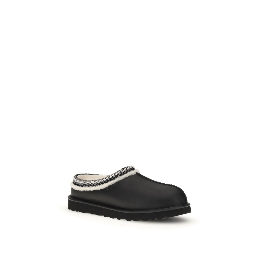 UGG Tasman Noir Mules - Modern Comfort and Style