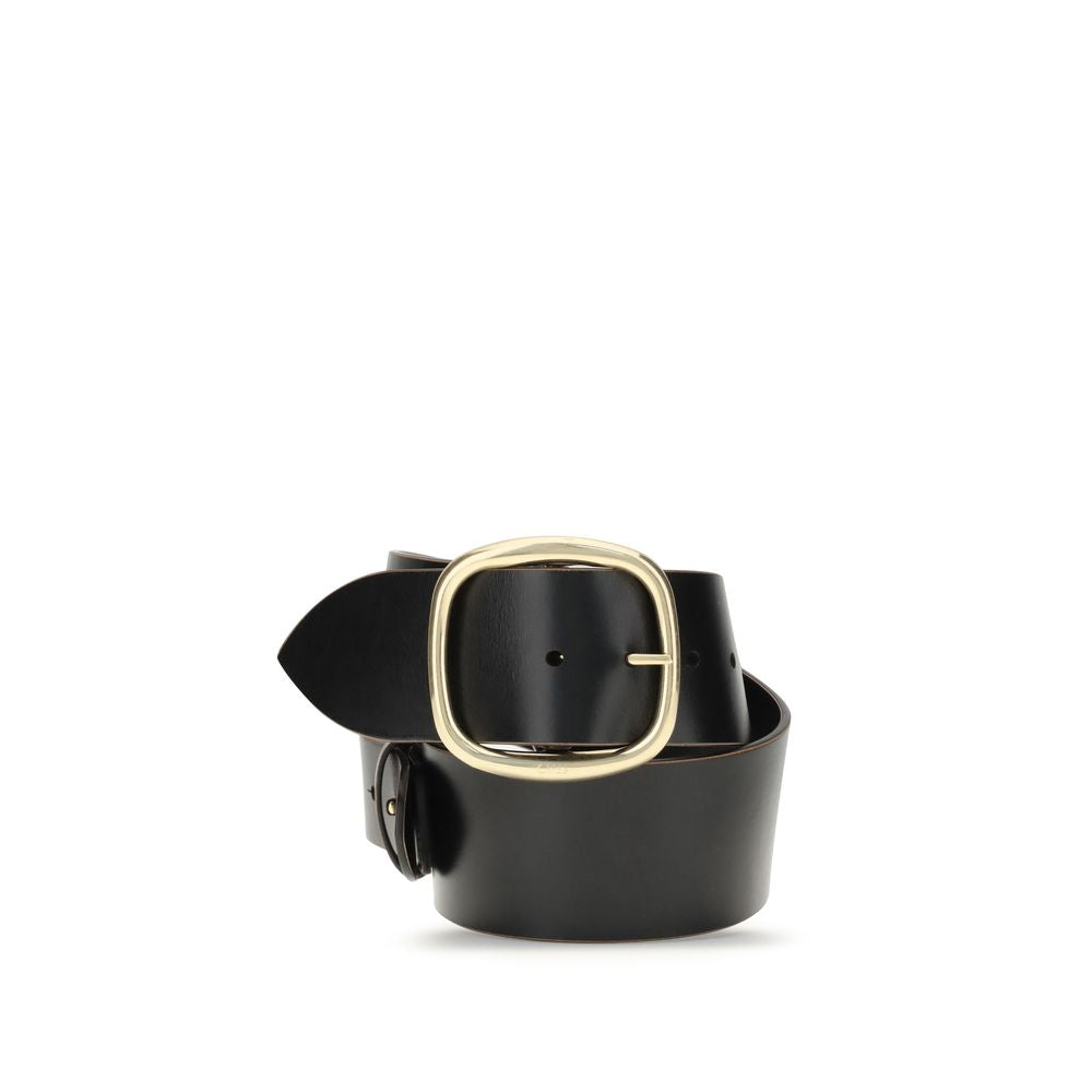 Chloé Black Leather Anita Belt