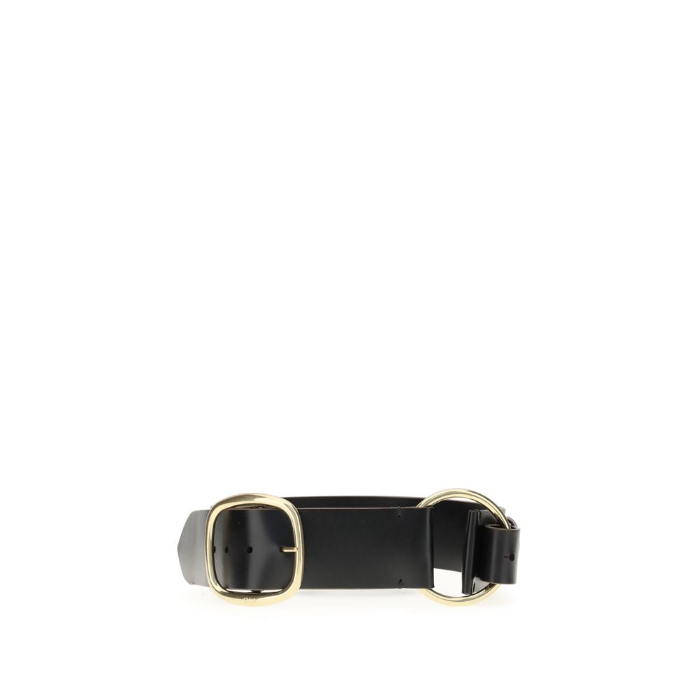 Chloé Black Leather Anita Belt