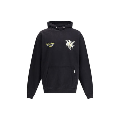 Legacy Cherubs Hoodie - Jet Black Oversized Fashion Statement