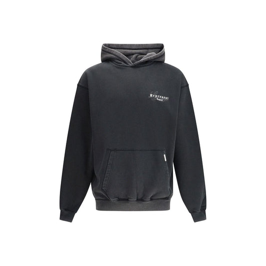 Legacy Overprint Hoodie - Vintage Black