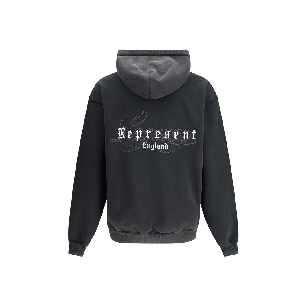 Legacy Overprint Hoodie - Vintage Black