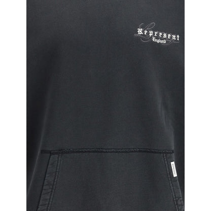Legacy Overprint Hoodie - Vintage Black