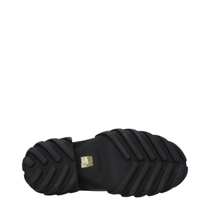 Off-White Black Leather Oxfords and Derbies