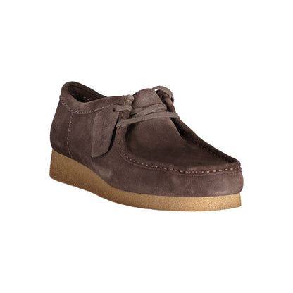 Clarks Brown Polyester Sneaker for Ultimate Comfort