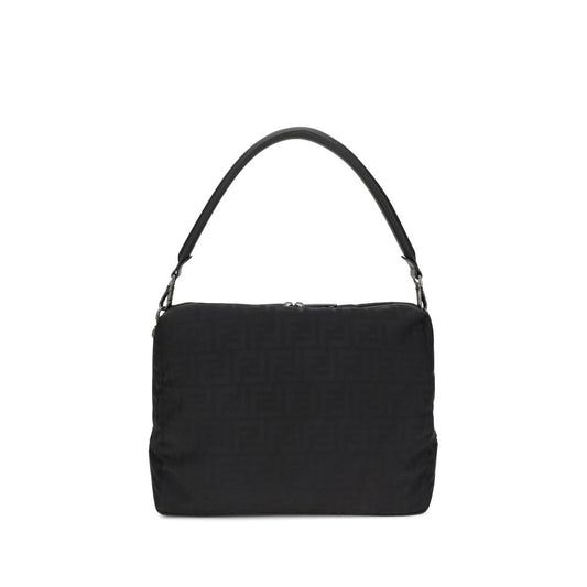 Fendi Lui Large Black Polyamide Shoulder Bag