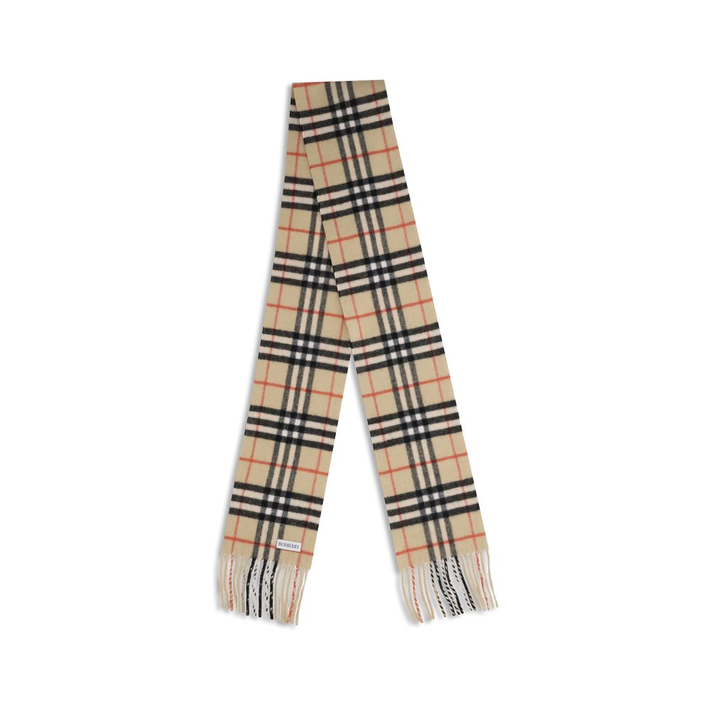 Burberry Thin Cashmere Check Scarf