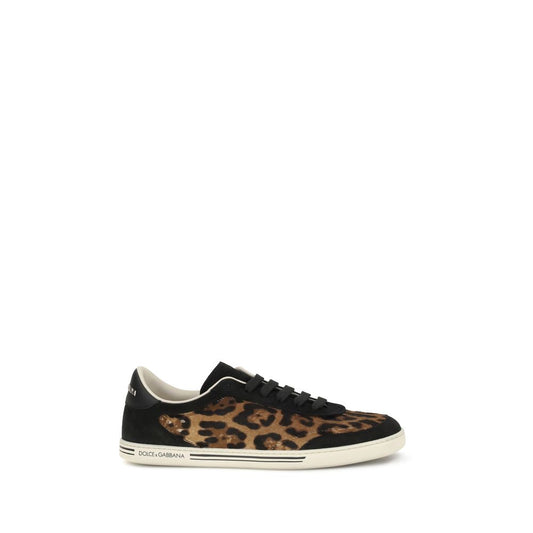 Dolce & Gabbana Saint Tropez Leopard Sneakers