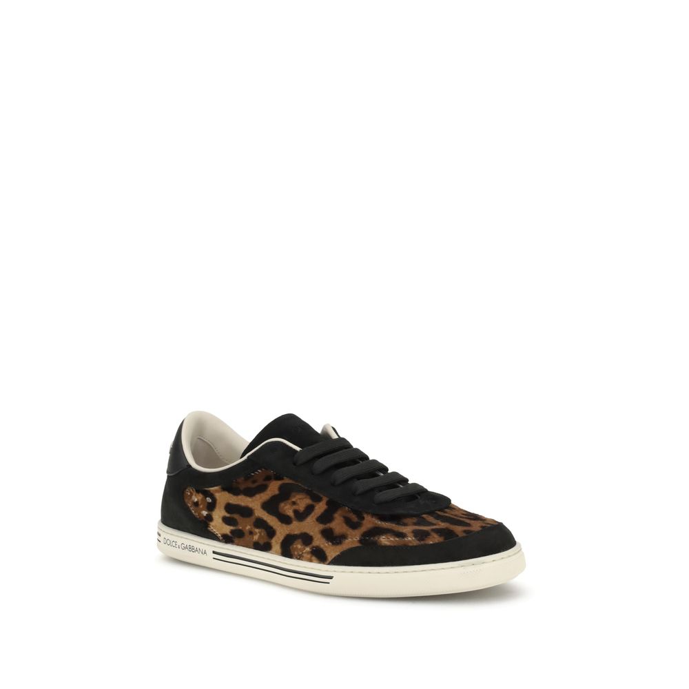 Dolce & Gabbana Saint Tropez Leopard Sneakers
