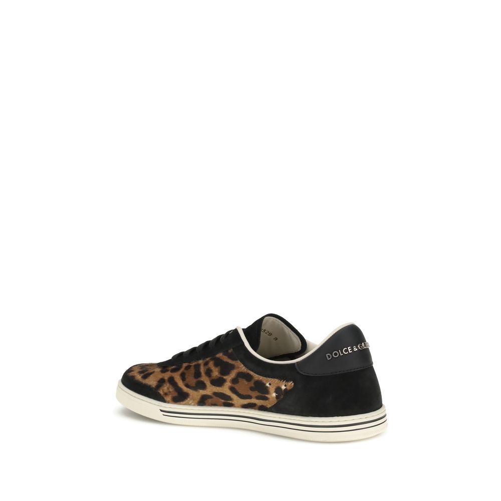Dolce & Gabbana Saint Tropez Leopard Sneakers