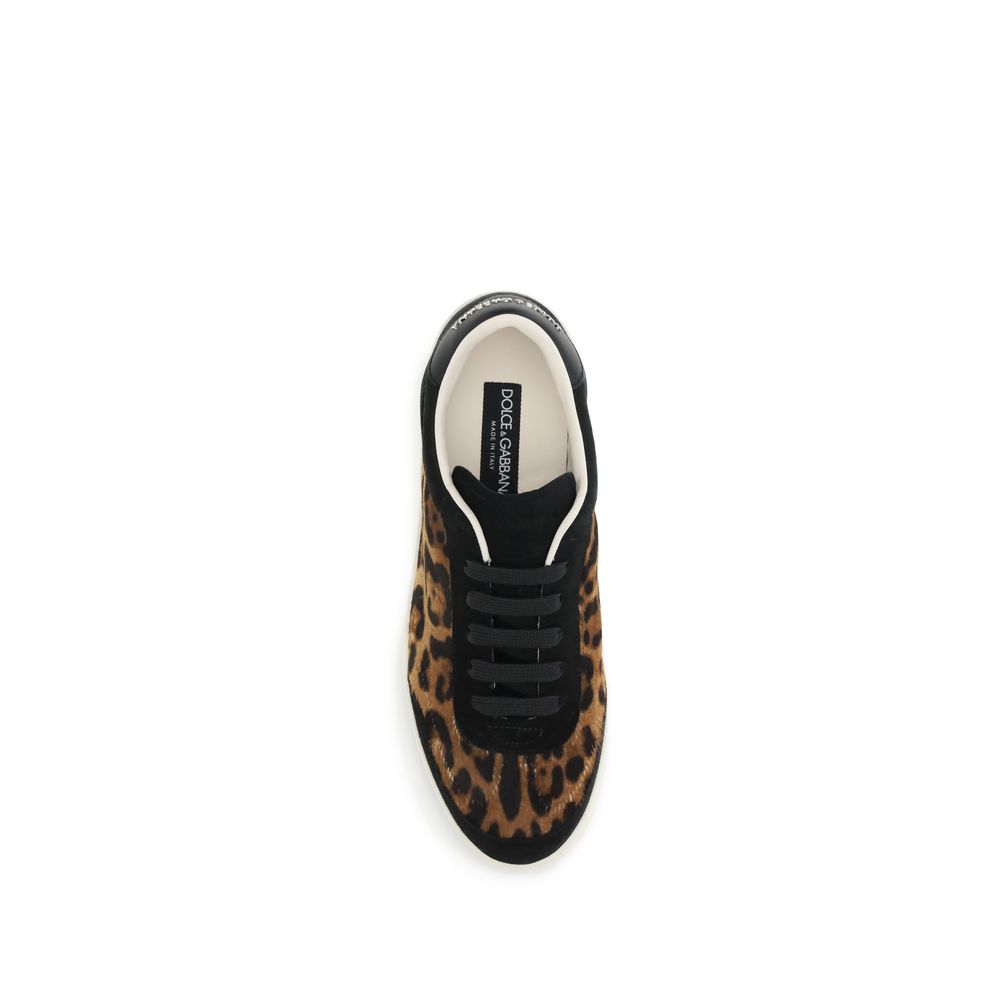 Dolce & Gabbana Saint Tropez Leopard Sneakers