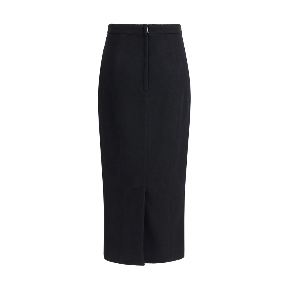 Dolce & Gabbana Wool Pencil Skirt