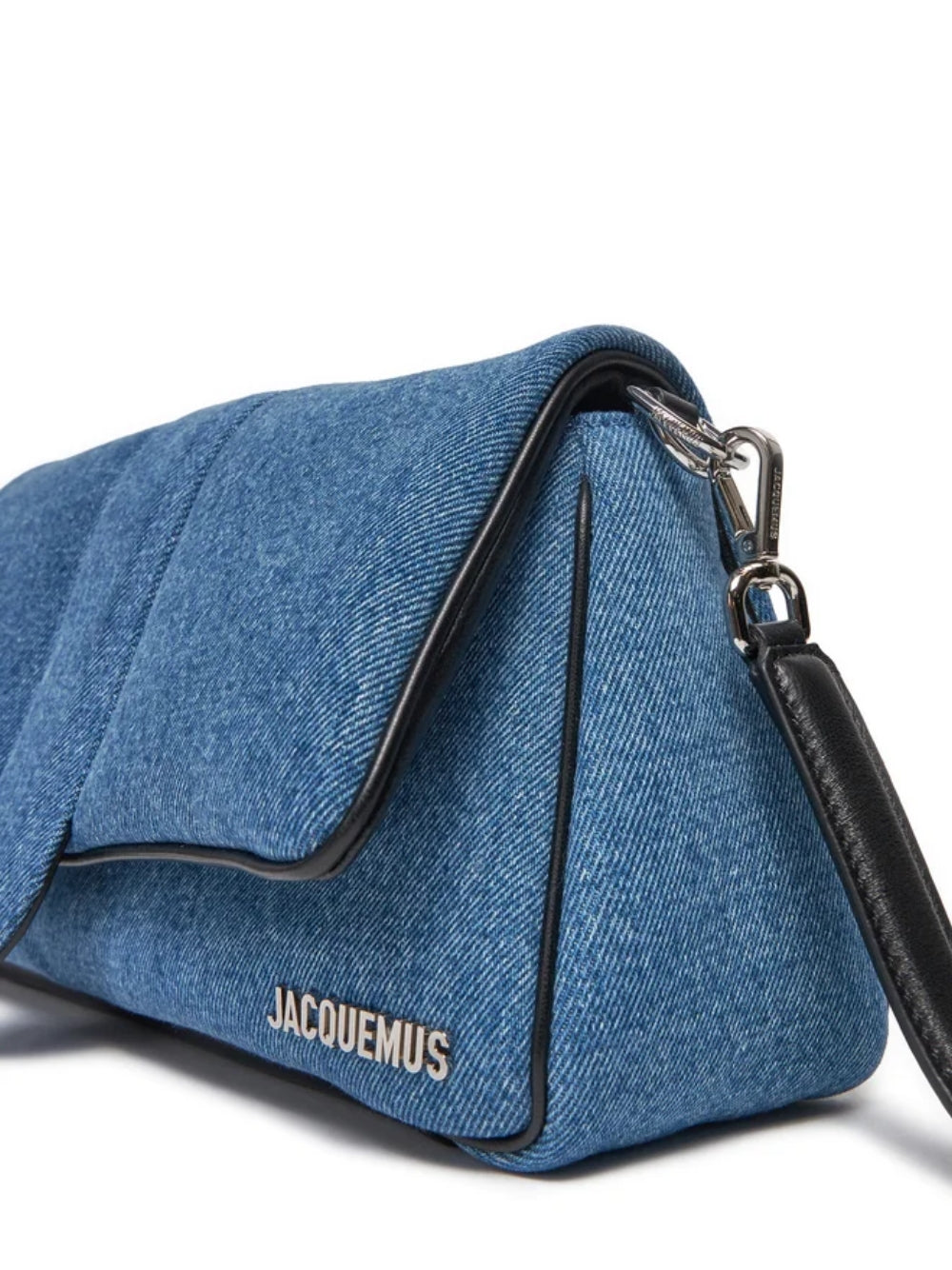 Jacquemus Le Bambimou Denim Handbag – Chic Mini Bag with Silver Hardware