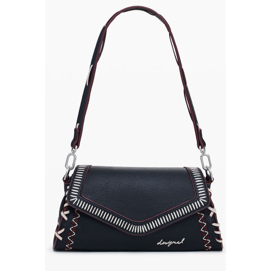 Desigual Black Polyethylene Women Handbag - Manhattan Pespuntes Zarauz