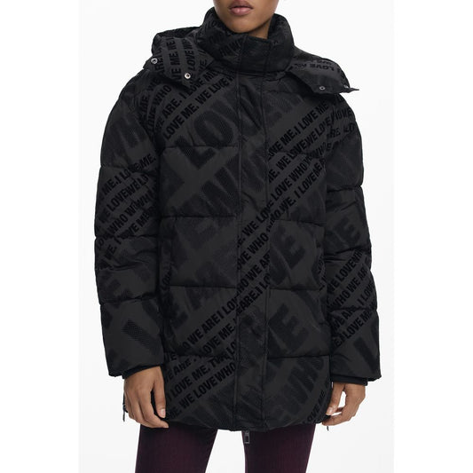 Desigual Black Polyester Women's Jacket