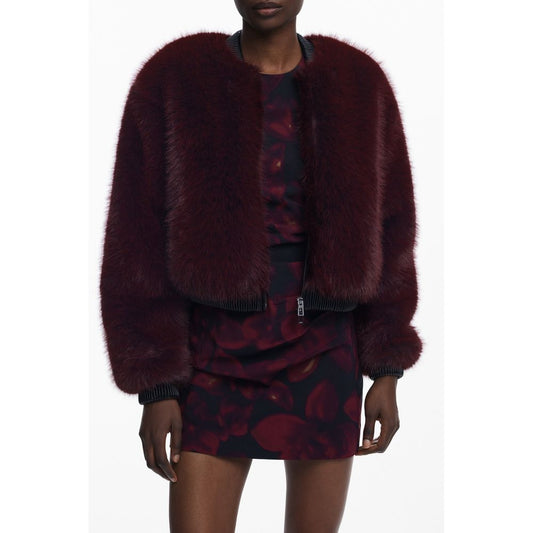 Desigual Red Polyester Women's Jacket