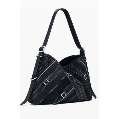 Desigual Black Polyethylene Women Handbag - Fibonacci Buxton
