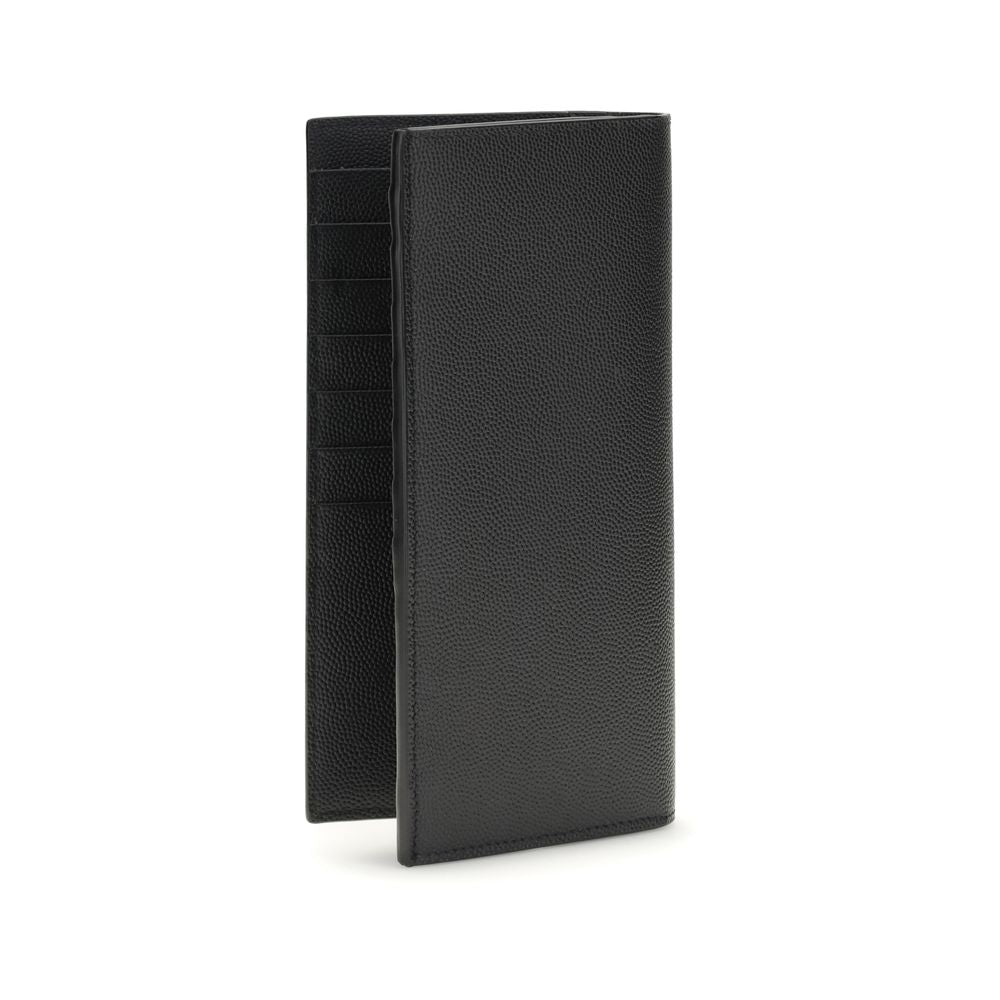 Saint Laurent Grained Leather Wallet