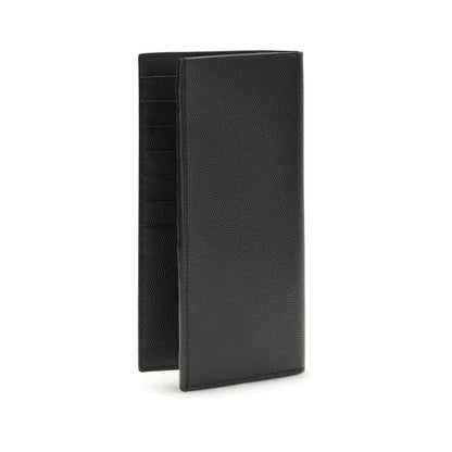 Saint Laurent Grained Leather Wallet