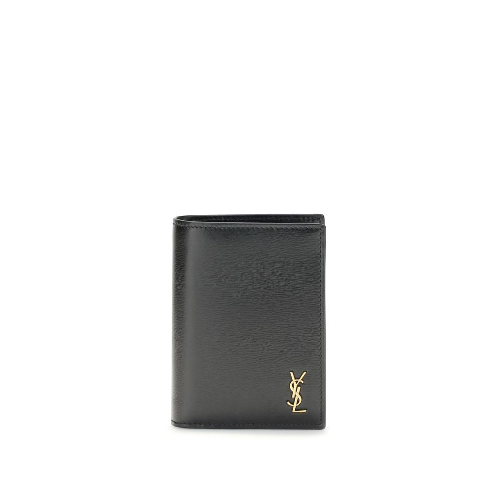 Saint Laurent Tiny Cassandre Credit Card Holder