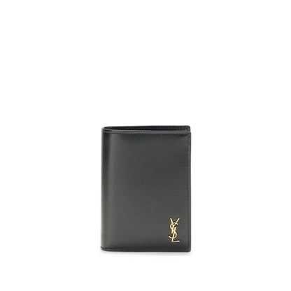 Saint Laurent Tiny Cassandre Credit Card Holder