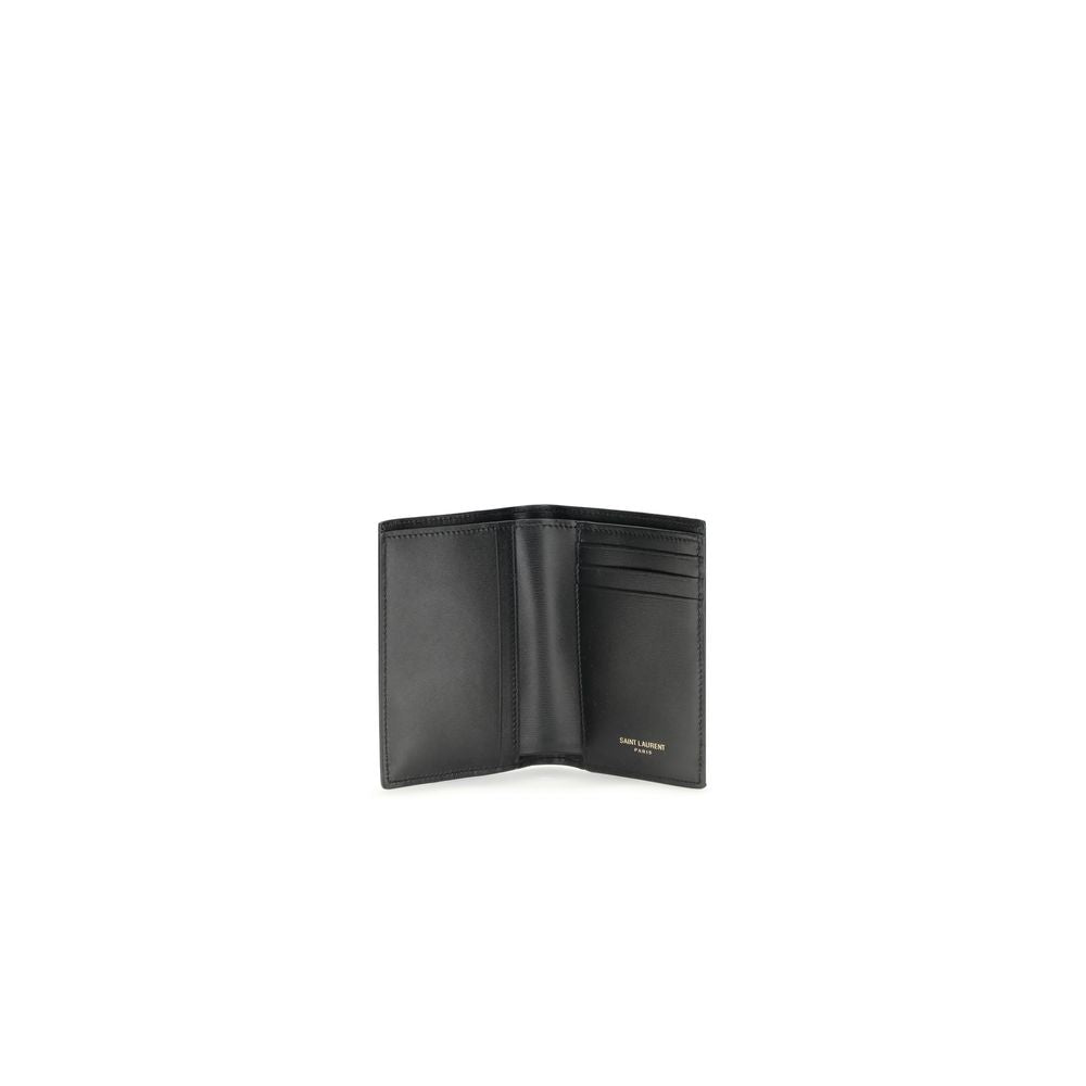 Saint Laurent Tiny Cassandre Credit Card Holder