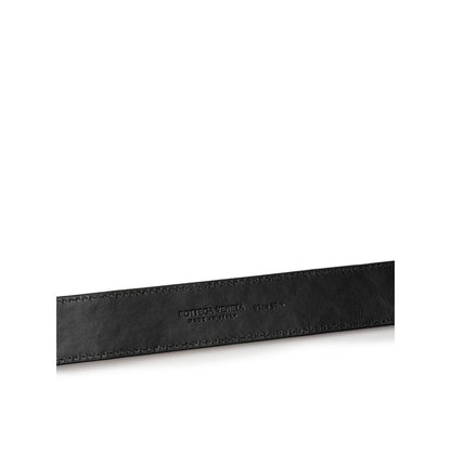 Bottega Veneta Dark Green Leather Belt