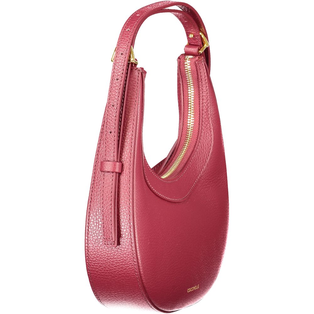 Coccinelle Whisper Bag in Purple Leather