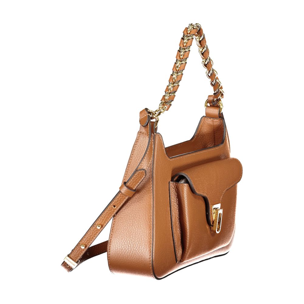Coccinelle Brown Leather Handbag - Beat Generatio Bag