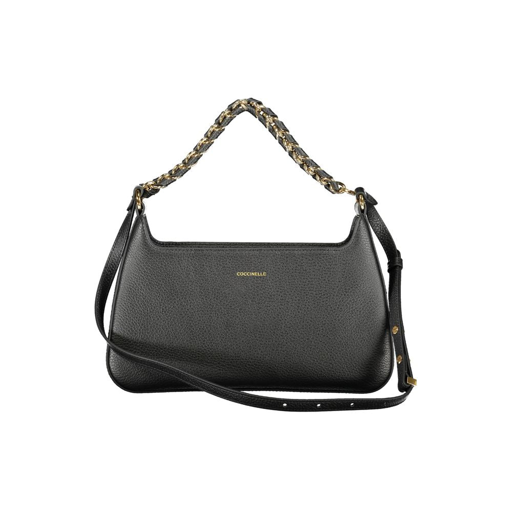 Coccinelle Black Leather Handbag - Beat Generatio Bag