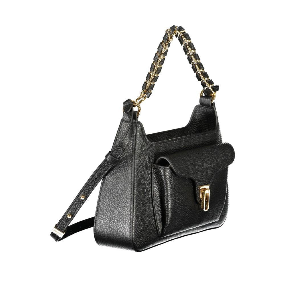 Coccinelle Black Leather Handbag - Beat Generatio Bag