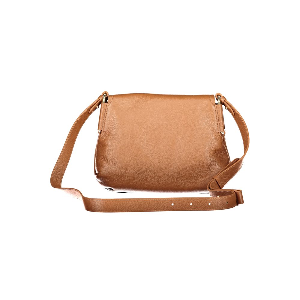 Coccinelle Rebekka Brown Leather Handbag