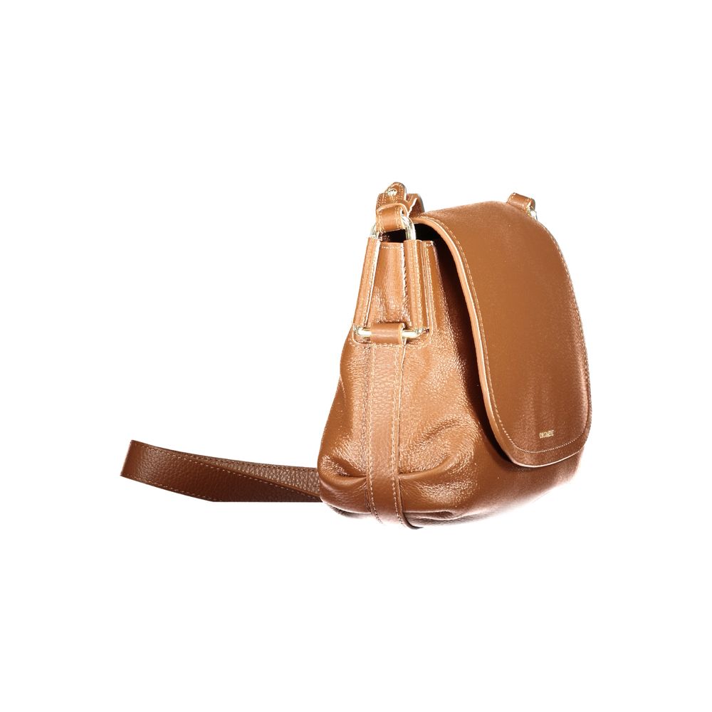 Coccinelle Rebekka Brown Leather Handbag