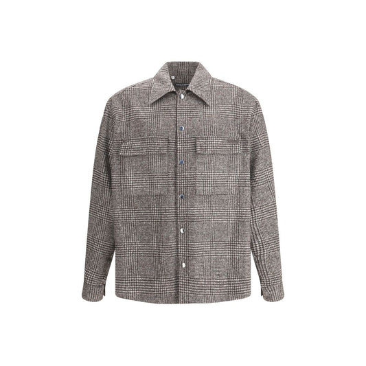 Dolce & Gabbana Oversized Tweed Shirt