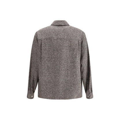 Dolce & Gabbana Oversized Tweed Shirt