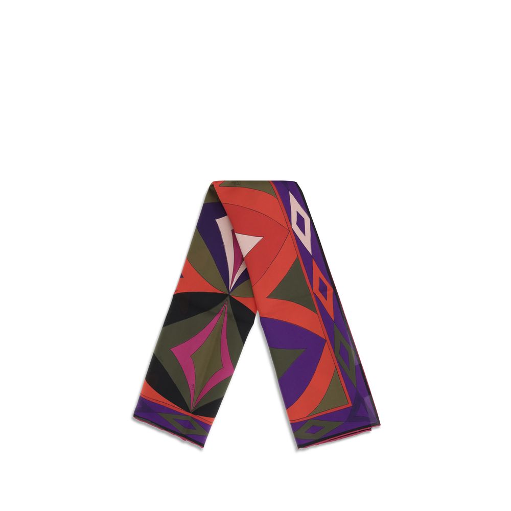 Emilio Pucci Printed Silk Scarf