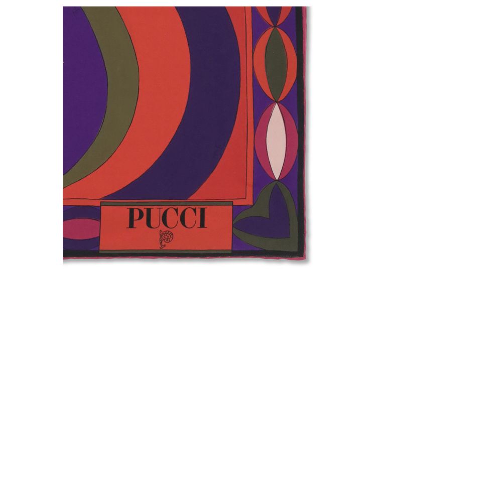 Emilio Pucci Printed Silk Scarf