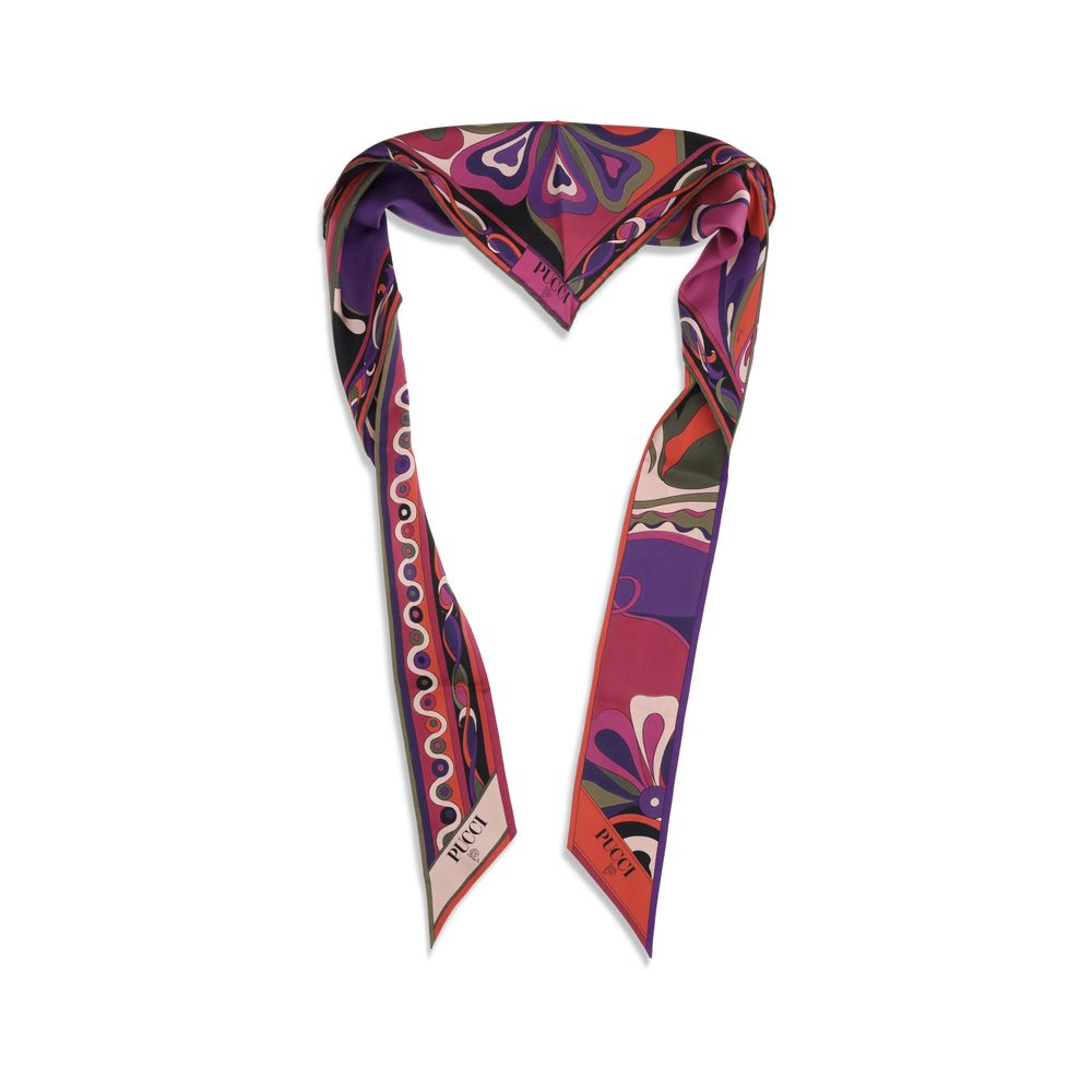 Emilio Pucci Silk Triangle Scarf