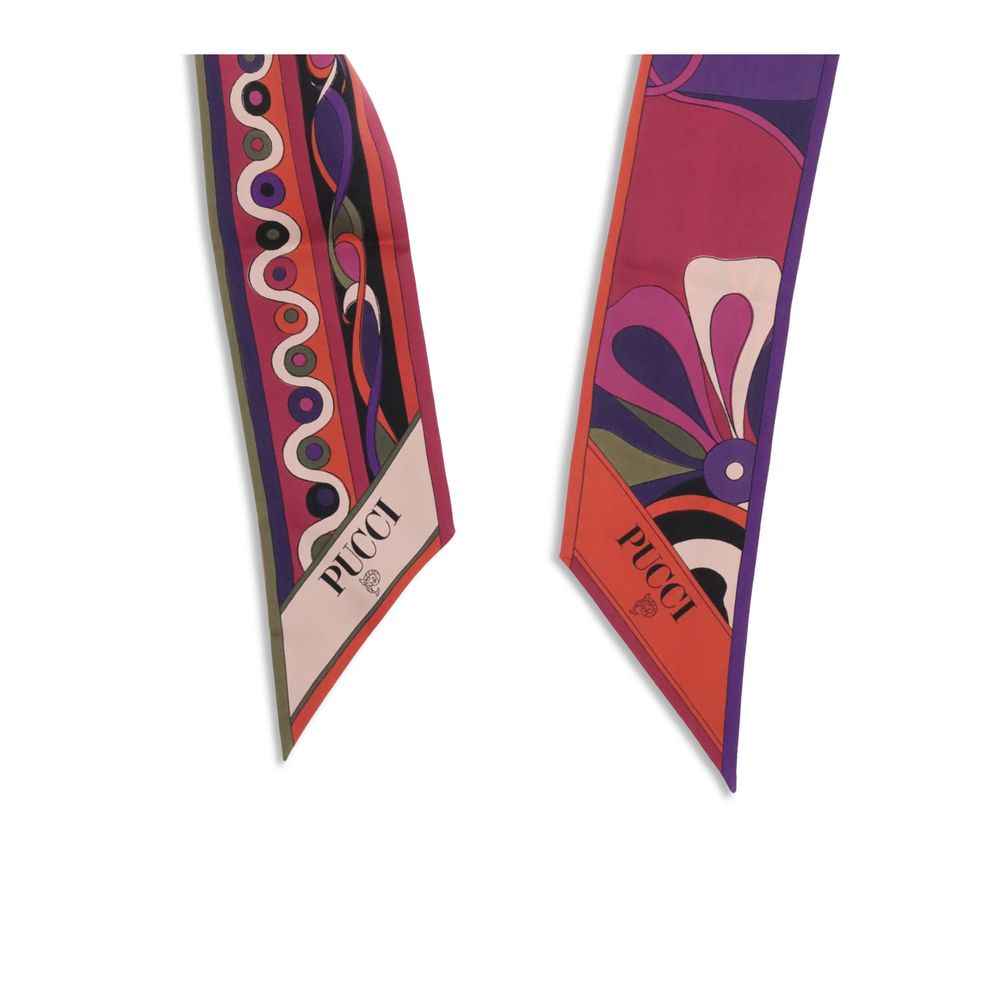 Emilio Pucci Silk Triangle Scarf