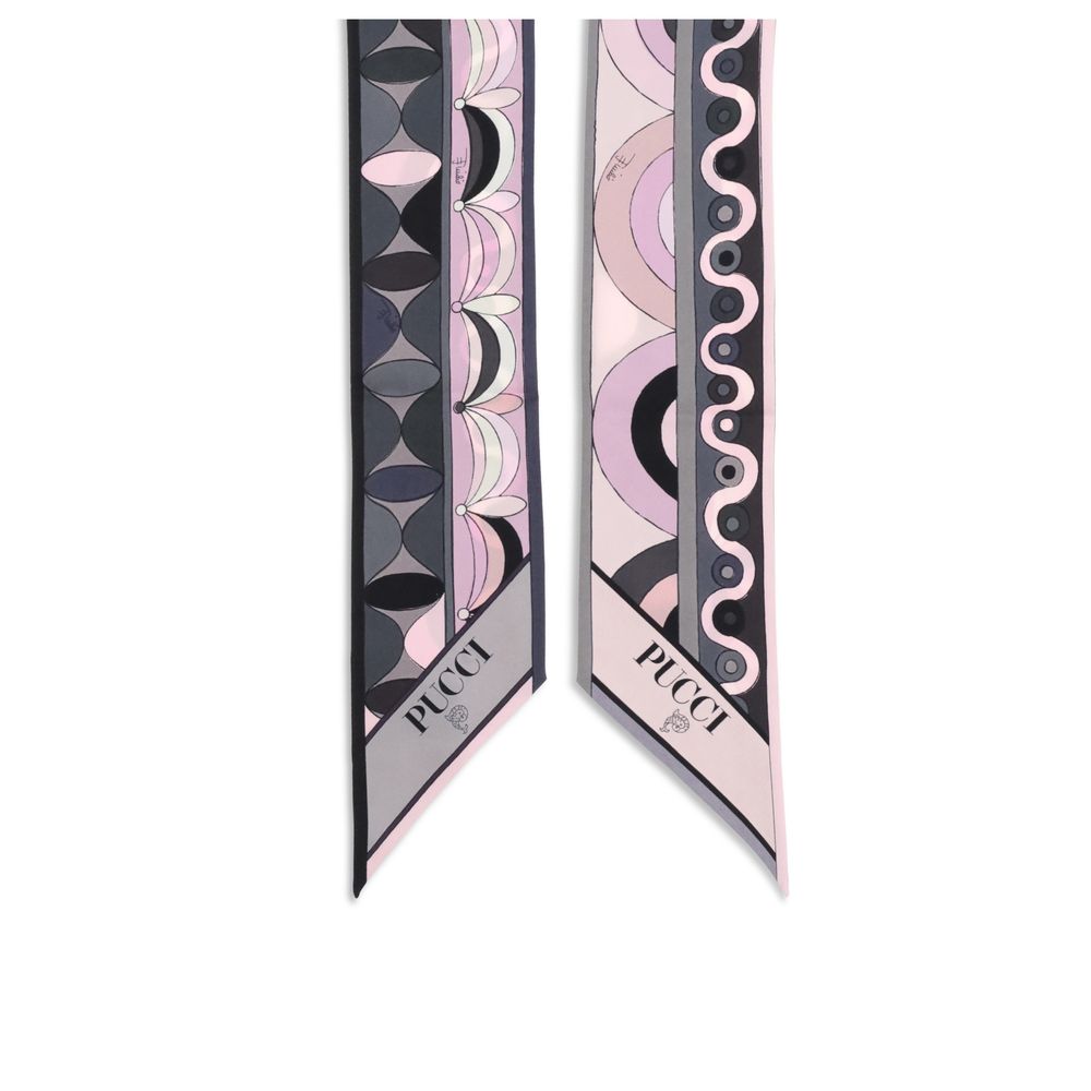 Emilio Pucci Silk Triangle Scarf